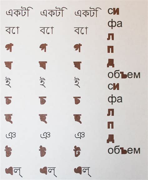 Type of Bengali and Russian languages. The Bengali language has deep ...