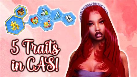 5 TRAITS IN CAS! 👀 • MORE TRAITS IN CAS MOD • THE SIMS 4 - YouTube Sims ...