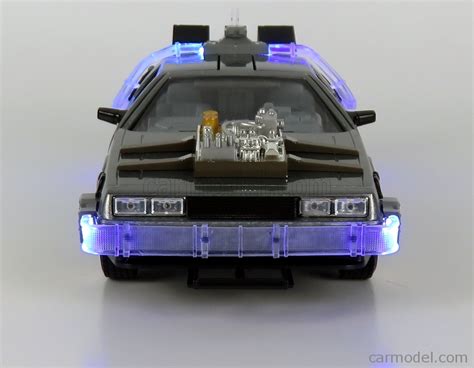 JADA 32166 Scale 1/24 | DE LOREAN TIME MACHINE - BACK TO THE FUTURE 3 - RITORNO AL FUTURO 3 SILVER