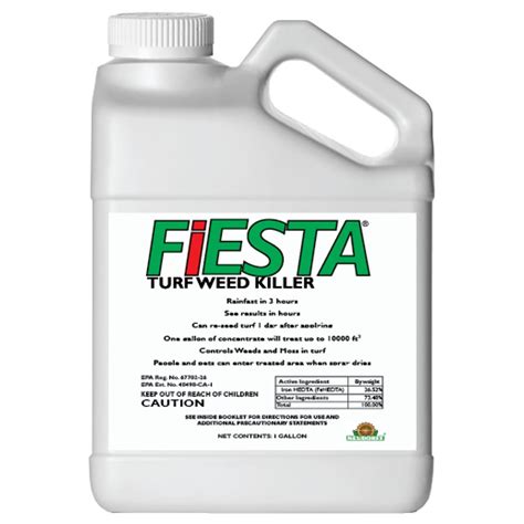 Fiesta Selective Post-Emergent Turf Weed Killer 1 Gallon Herbicide - Walmart.com