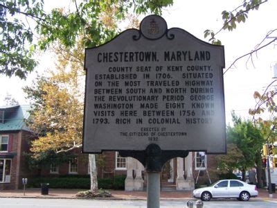 Chestertown, Maryland Historical Marker