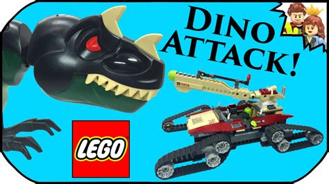 LEGO Dino Attack 7476 Iron Predator Vs T-Rex Review - BrickQueen - YouTube