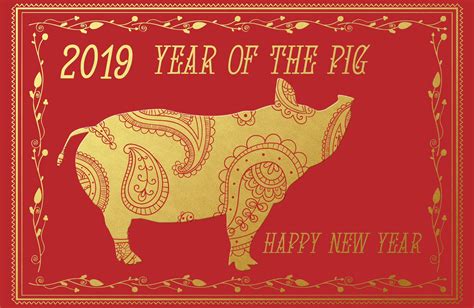 Year Of The Pig 2019 Free Stock Photo - Public Domain Pictures