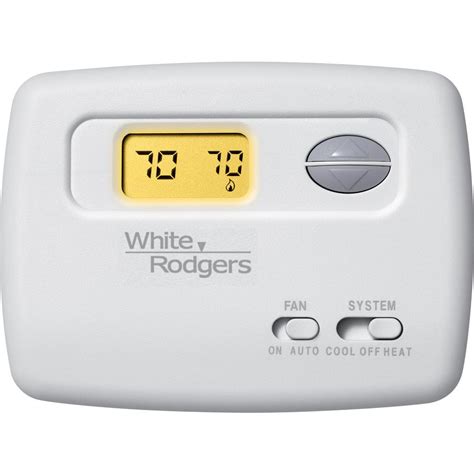 Emerson 70 Series Non-Programmable Single Stage Thermostat-1F78-144 - The Home Depot