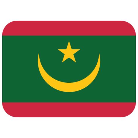 🇲🇷 Flag: Mauritania Emoji Meaning with Pictures: from A to Z