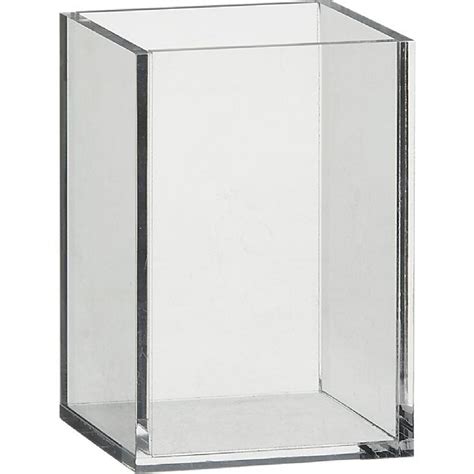 CB2 Acrylic Desk Accessories - AptDeco