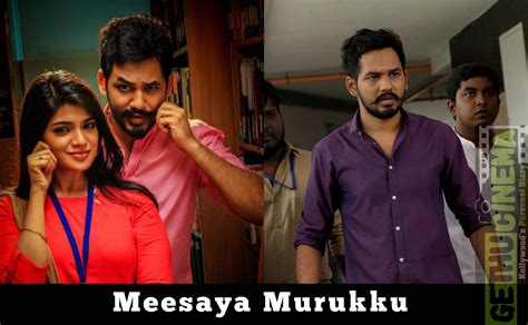 Meesaya Murukku Tamil Movie Gallery |Hiphop Tamizha, Vivek - Gethu Cinema