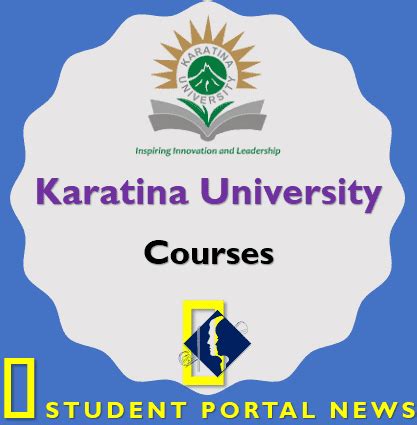 Karatina University Course Offered (Diploma, Certificates, Bachelor, Masters, and PhD.)