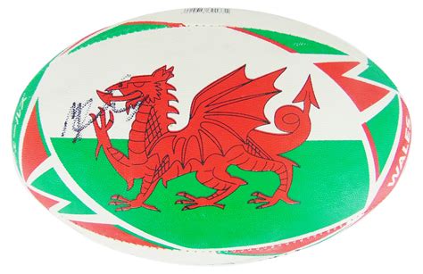 Signed Wales Rugby Ball - RWC 2019 - Tom McCarthy