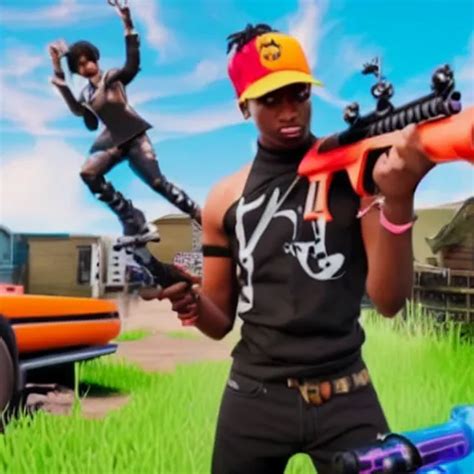 playboi carti in fortnite with pump shotgun | Stable Diffusion | OpenArt