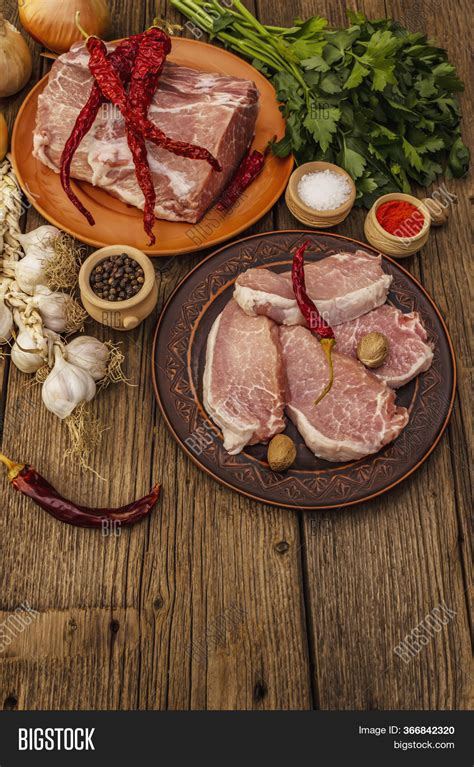 Assorted Raw Pork Meat Image & Photo (Free Trial) | Bigstock