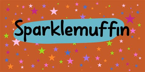 Sparklemuffin – Kitchen Table Type Foundry