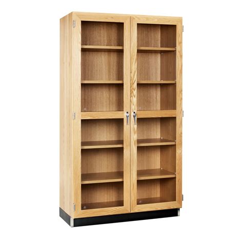 Tall Storage Cabinets (2 Glazed Doors) - Storage Units - Furniture