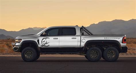 $500K Hennessey Mammoth Is A 1,200-HP Ram TRX 6x6