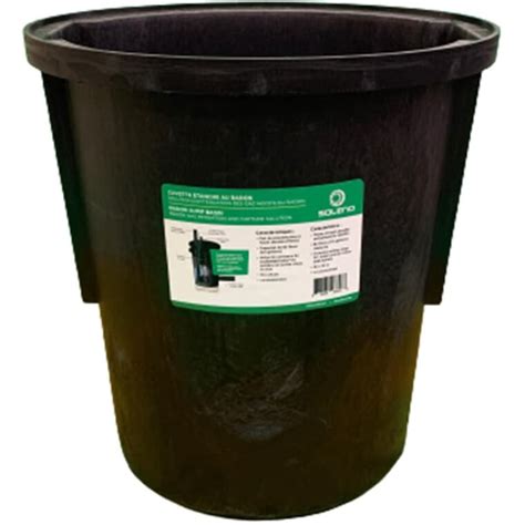 SOLENO 18" x 22" Sealed Sump Pump Liner | Home Hardware