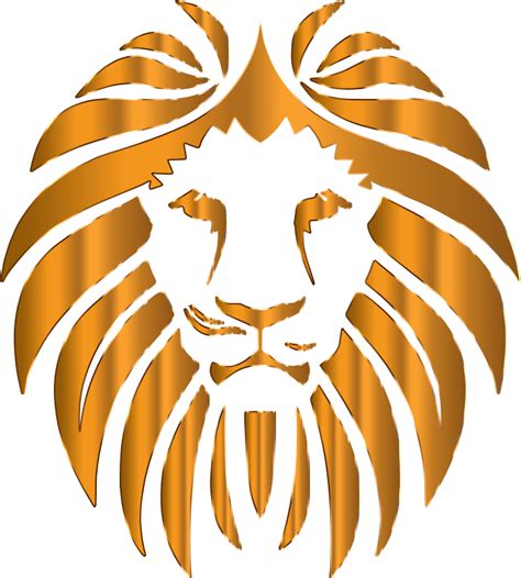 Lion clipart golden lion, Lion golden lion Transparent FREE for ...