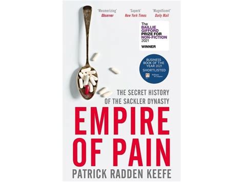 Empire of Pain: The Secret History of the Sackler Dynasty | Bookpath