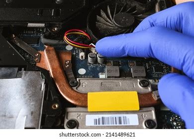 Laptop Cooling System Repair Motherboard Parts Stock Photo 2141489621 | Shutterstock