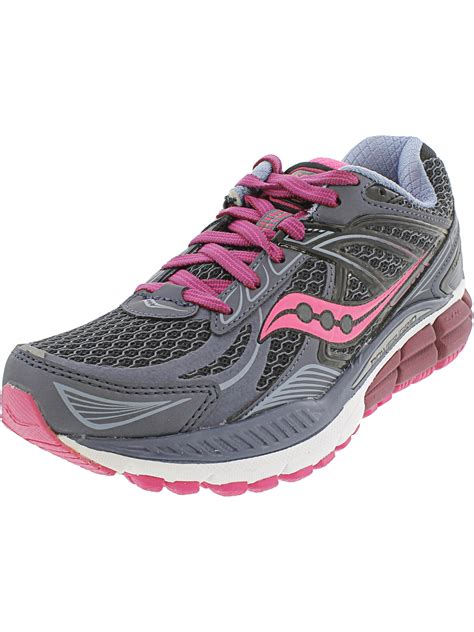 Saucony - Saucony Women's Echelon 5 Grey / Pink Berry Ankle-High ...