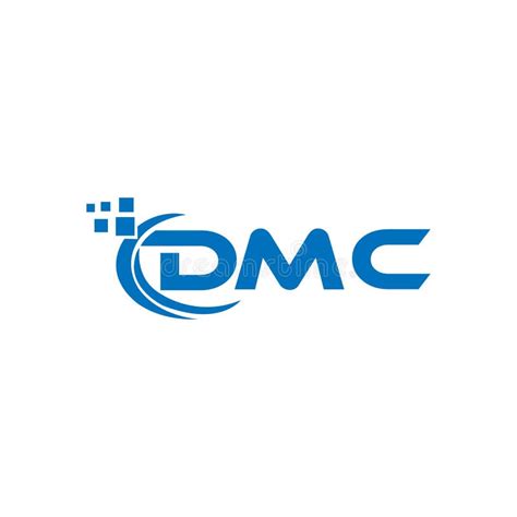 DMC Letter Logo Design on White Background. DMC Creative Initials Letter Logo Concept Stock ...