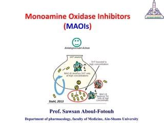 Monoamine Oxidase Inhibitors (MAOIs) | PPT