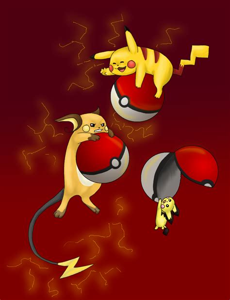 Pikachu Evolution by Zaphirra on DeviantArt