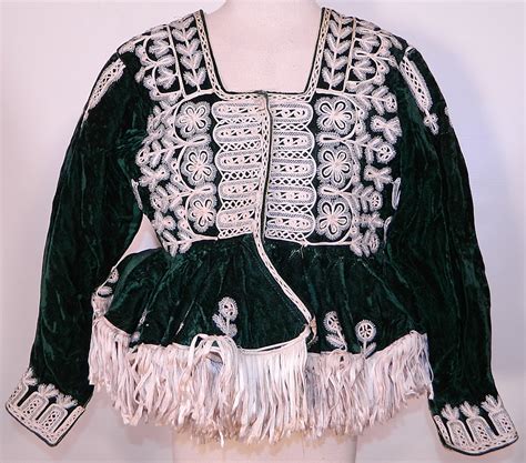 Antique Spanish Conquistador Bolivian Milkmaid Folk Costume Velvet Beaded Jacket | eBay