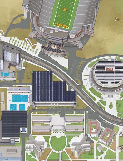 Asu Stadium Map