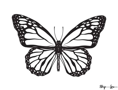 Monarch Butterfly Coloring Page Colouringpages | Porn Sex Picture