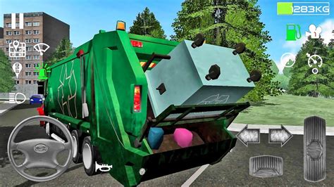 Trash Truck Simulator #17 - Truck Games Android IOS gameplay - YouTube