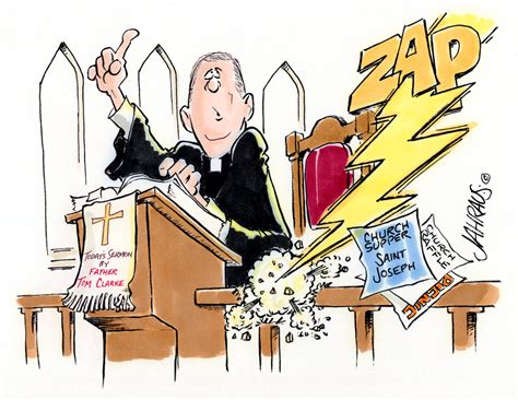 Minister Cartoon | Funny Gift for Pastor