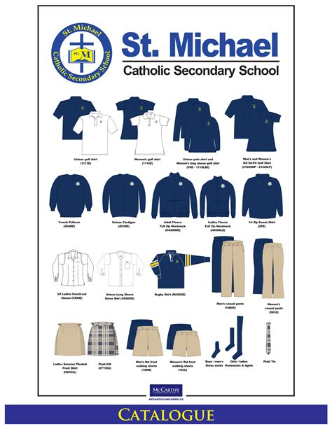 School Uniforms | St. Michael Stratford