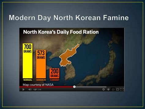 The North Korean Famine