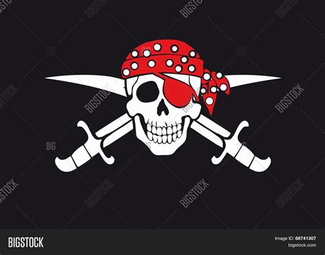 Jolly Roger Pirate Vector & Photo (Free Trial) | Bigstock