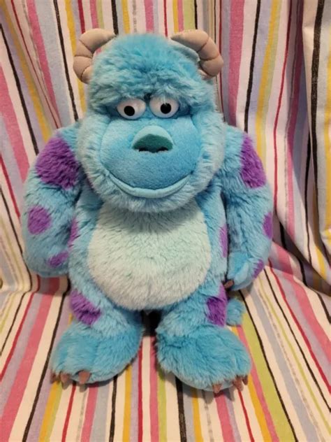DISNEY SULLEY SULLY Monsters Inc Plush Toy Pixar Soft 15" / 38cm £12.99 - PicClick UK