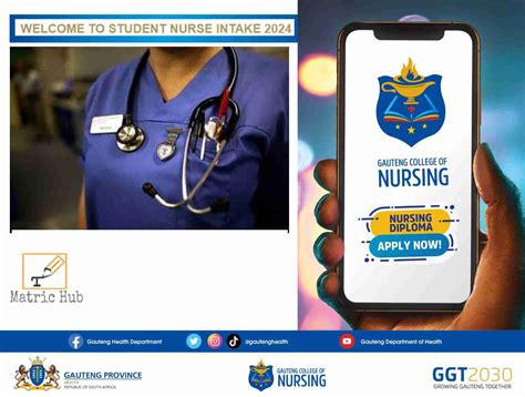 Gauteng College of Nursing 2024 Student Nurse Intake - Matrichub