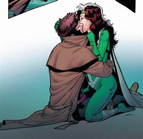 Rogue and Gambit Photo: Rogue & Gambit - First Kiss? | Rogue gambit ...