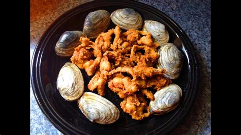 Fried Clams ......a Traditional Maine Favorite - YouTube