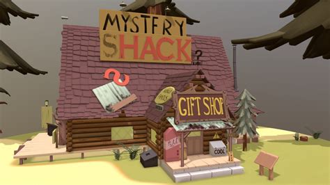 Mystery Shack (WIP) - 3D model by MynjaL [e03b174] - Sketchfab