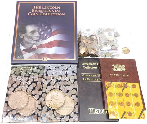 Lot - Vintage U.S. Coin Books, Coin Collection Album