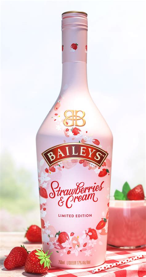 Baileys Launches Limited Edition Strawberries & Cream with Design by Vault49