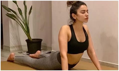 Rakul Preet Singh's Sultry Yoga Pose is All The Motivation You Need to Kickstart Your day on ...