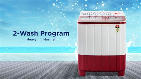 TCL 7.0 KG Semi Automatic Washing Machine - TCL India