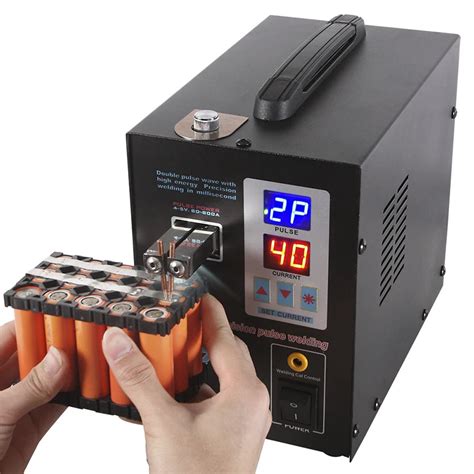 SUNKKO 737G battery spot welder 1.5kw precision pulse spot welder led ...