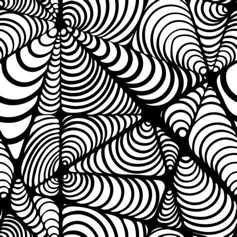 Abstract black and white seamless pattern. 555842 Vector Art at Vecteezy