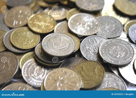 Singapore Coins Stock Photography - Image: 3255532