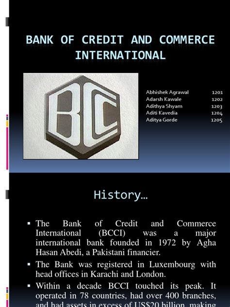 Bcci Fraud | PDF | Money | Banking