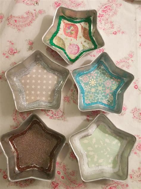 Upcycled Jello Mold Christmas Ornaments - Little Vintage Cottage