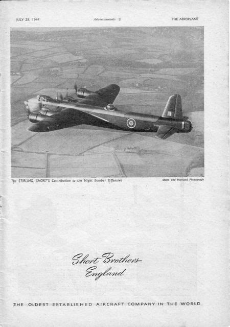 The History Man: The Short Stirling bomber