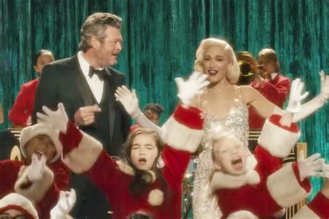 Gwen Stefani Taps Blake Shelton for Christmas Song Music Video